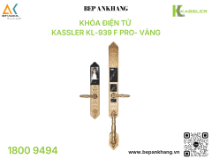 Khóa điện tử Kassler KL-939 F Pro - Vàng